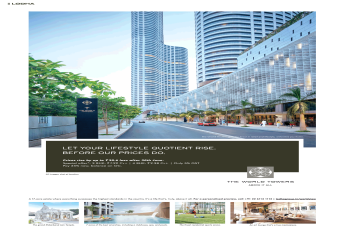 Hurry up let your lifestyle quotient rise before our prices do at Lodha The Park, Mumbai